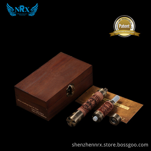 Original E Cigarette Wooden Vaporizer with Vision E-Fire